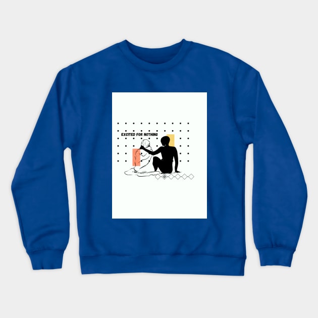 Simple design Crewneck Sweatshirt by Bajudesain